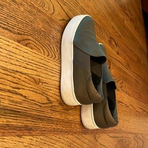 Vince Warren Satin Platform Sneaker